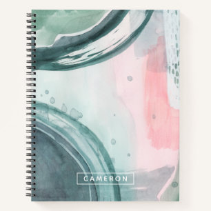 Add Your Name Pastel Scribe - Watercolor Notebook
