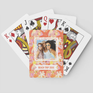 Add Your Name Pastel Sea Creatures Playing Cards