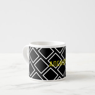 Add Your Name Personalized Espresso Coffee Mug Cup