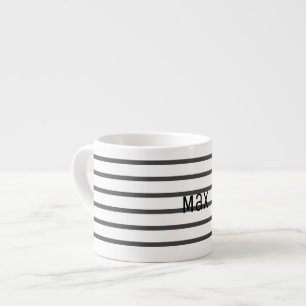 Add Your Name Personalized Espresso Coffee Mug Cup