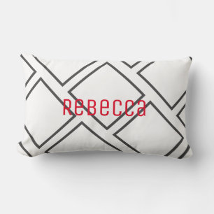 Add Your Name Personalized Throw Pillow Cushion