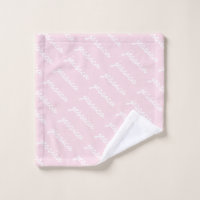 Add-Your-Name Pink Cursive Name