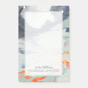 Add Your Name Polyphonic Sea - Beige Post-it Notes