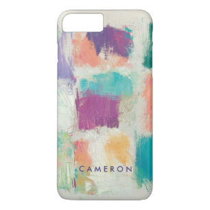 Add Your Name   Popsicles II Stone Abstract iPhone 8 Plus/7 Plus Case