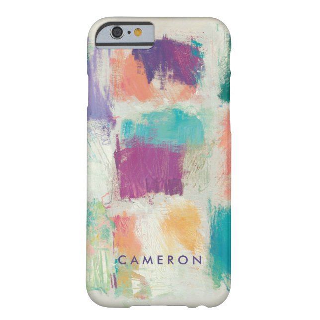 Add Your Name | Popsicles II Stone Abstract Print Case-Mate iPhone Case (Back)