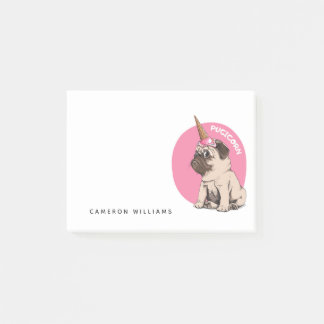 Add Your Name | Pugicorn Post-it Notes