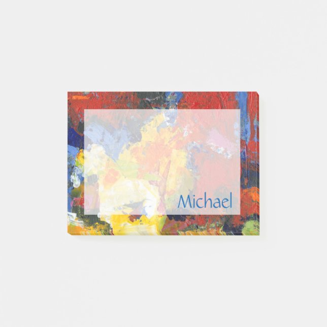 Add Your Name | Race Day Post-it Notes (Front)