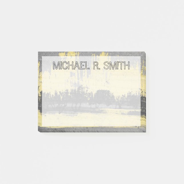 Add Your Name | Radar II Post-it Notes (Front)