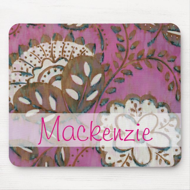 Add Your Name | Radiant Ornament I Mouse Pad (Front)