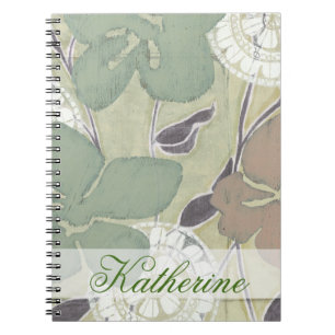 Add Your Name Serene Pastels II Notebook