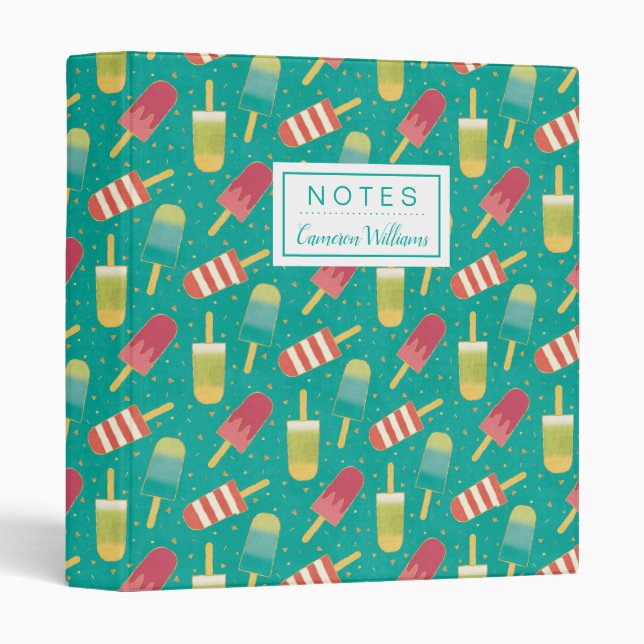 Add Your Name | Some Fun in the Sun Step Binder (Front/Spine)