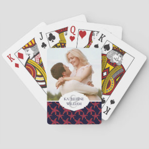 Add Your Name   Starfish Style Pattern Playing Cards