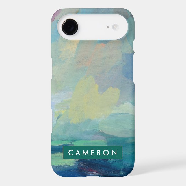 Add Your Name | Storm I Abstract Print Case-Mate iPhone Case (Back)