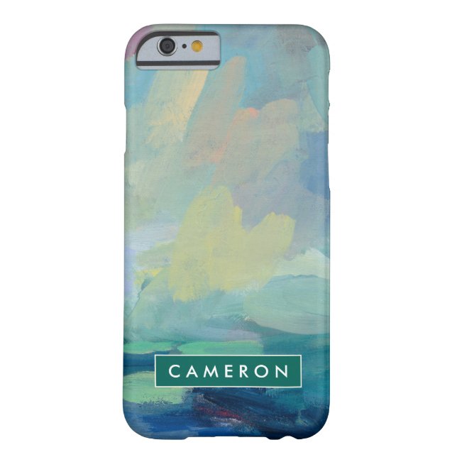 Add Your Name | Storm I Abstract Print Case-Mate iPhone Case (Back)