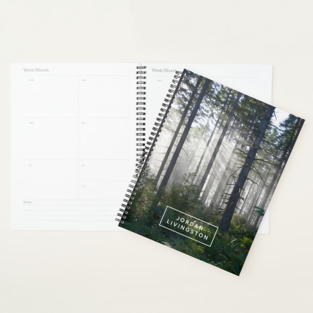 Add Your Name | Sunlight Breaking Through Planner (Display)