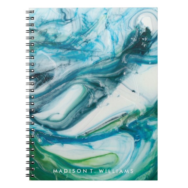 Add Your Name | Tidal Sweep II Notebook (Front)