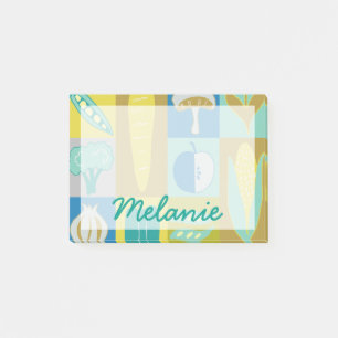 Add Your Name   Veggie Blocks II Post-it Notes