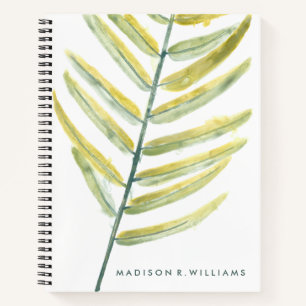 Add Your Name   Verdant Impressions VII Notebook