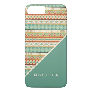 Add Your Name   Watercolor Tribal Pattern Case-Mate iPhone Case