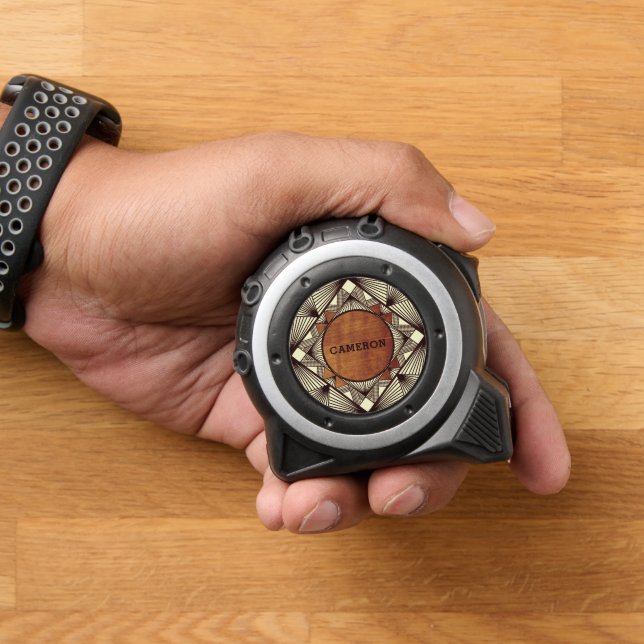 Add Your Name Wood Elegant Modern Masculine Custom 1 (Home)