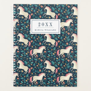 Add Your Name/Year   Beautiful Magical Unicorn Planner