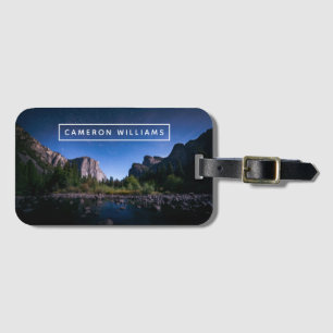 Add Your Name   Yosemite National Park Luggage Tag