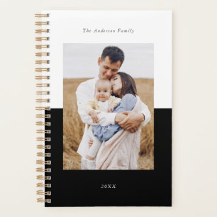 Add Your Own 3 Photo Gallery - Modern Monthly Planner