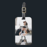 Add Your Own - 3 Photos Vacation Memories Custom Luggage Tag<br><div class="desc">Carry your most especial moments with you everywhere with this contemporary personalized photo design. Need help adding your photo? Please send us a message using the contact button below.</div>