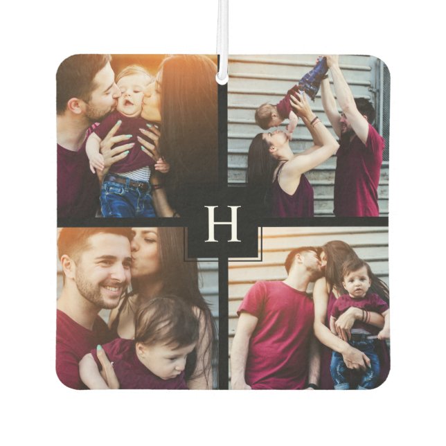 Add Your Own - 4 Photo Gallery Personalized Air Freshener (Front)