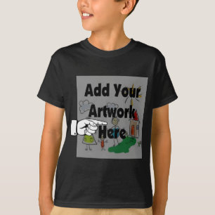 Add your own Artwork or Kid's Artwork for gifts T-Shirt