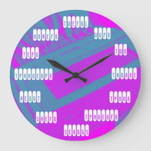 Add Your Own Background Court Reporter Clock