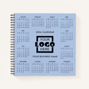 Add Your Own Business Logo 2026 Calendar    Notebook