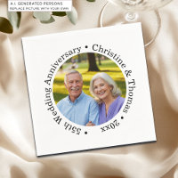 Add Your Own Couple Photo 55th Wedding Anniversary