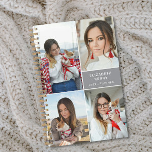 Add Your Own Custom 4 Photo Collage Planner