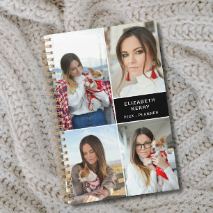 Add Your Own Custom 4 Photo Collage Planner