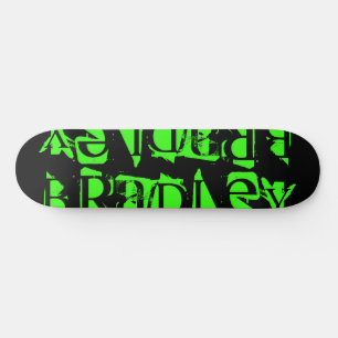 Add Your Own Custom Name Personalized Skateboard