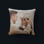 Add Your Own Custom Photo Throw Pillow<br><div class="desc">Design features personal photo with the Calligraphy script "I Love You".  Easily customize photo and message of choice.  Perfect gift idea and keepsake for the newlyweds,  anniversary couple,  best friend and more.</div>
