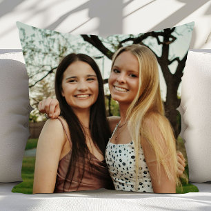 Add Your Own Custom Photo Throw Pillow