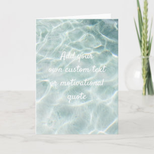 Add Your Own Custom Quote - Ocean Card