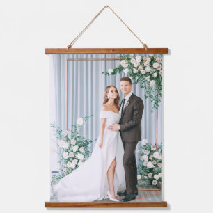 Add Your Own   Custom Wedding Photo Hanging Tapestry
