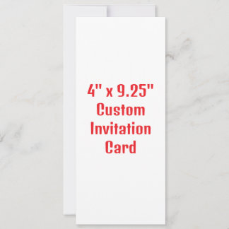 Add Your Own Design Invitation Card