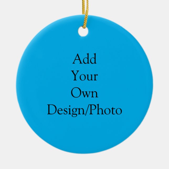 Add Your Own Design/Photo Ornament (Front)
