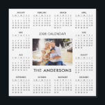 Add Your Own Family Photo 2026 Calendar | Magnet<br><div class="desc">For further customization,  please click the "Customize" button and use our design tool to modify this template. If the options are available,  you may change text and image by simply clicking on "Edit/Remove Text or Image Here" and add your own. Thank you.</div>