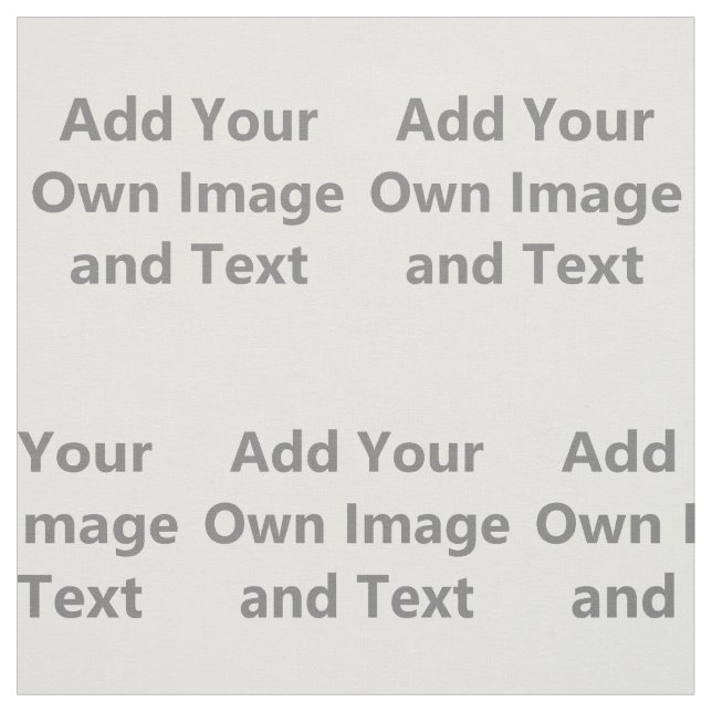 Add Your Own Image And Text Fabric (Swatch)
