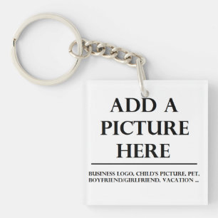 Add your own Image and text to this Keychain