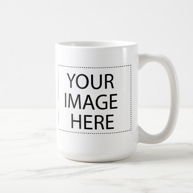 ADD YOUR OWN IMAGE COFFEE MUG (Right)