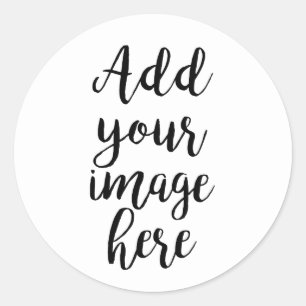 Add your own Image customisable Sticker