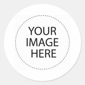 Add Your Own Image Or Text Classic Round Sticker