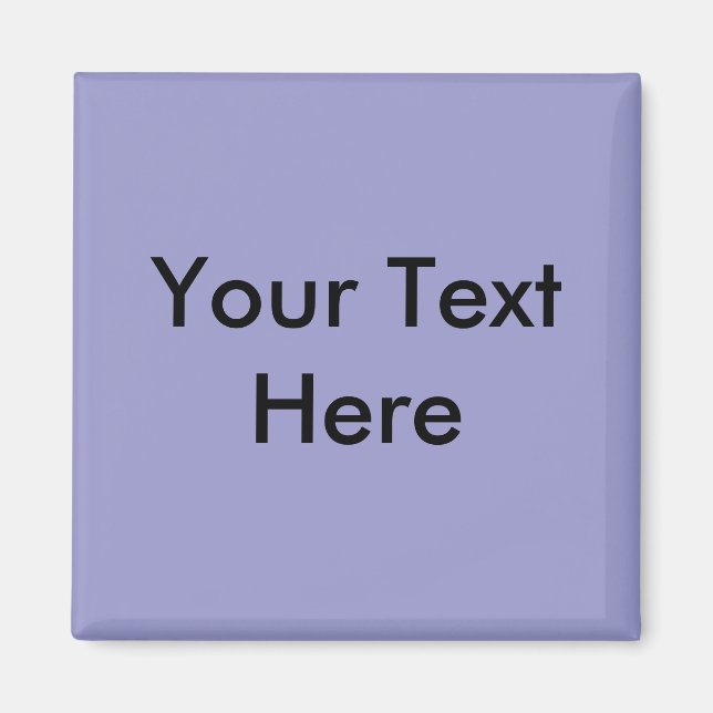 Add Your Own Image Or Text - Customized Magnet (Front)