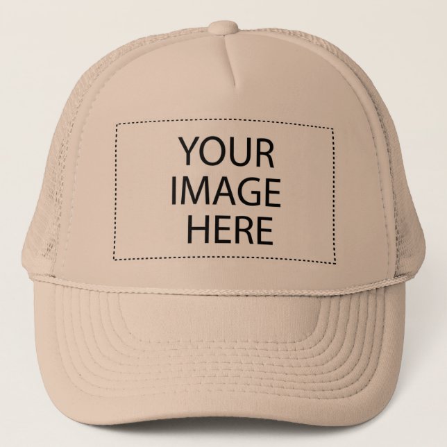 Add Your Own Image or Text Here Trucker Hat (Front)